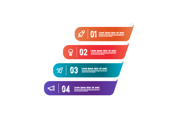 3d Template Infographic Design Vector