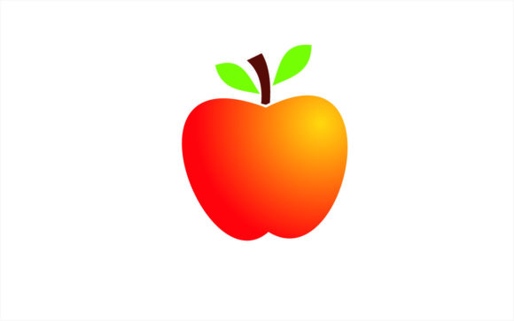 Apple 3D Full Color Design: A Versatile Visual Asset
