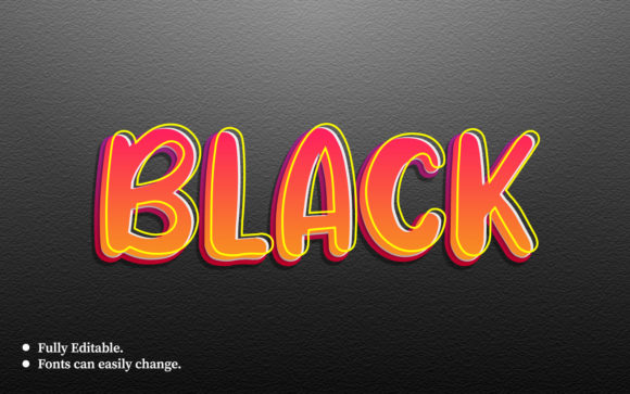 Black 3D Text Effect Design Template: A Practical Guide for Modern Creators