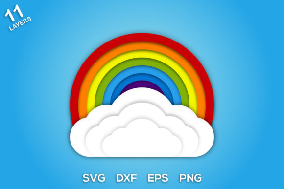 Colorful 3D Rainbow Svg Design 5: A Strategic Asset for Creative Operations and Brand Identity