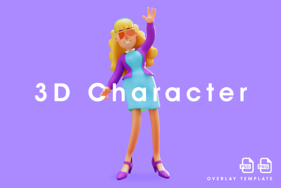 Elevating Professional Identity: The Impact of the 3D Business Woman Design Says Hi on Modern Branding