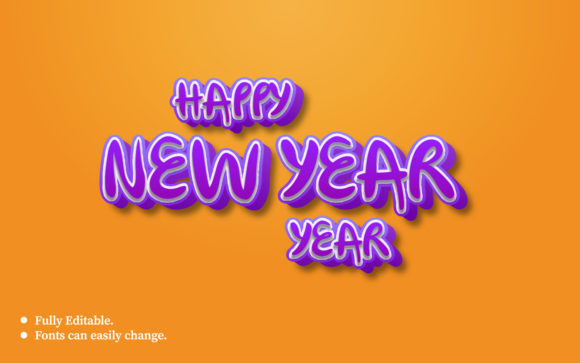New Year 3D Text Effect Design Template: A Practical Guide for Custom Holiday Graphics